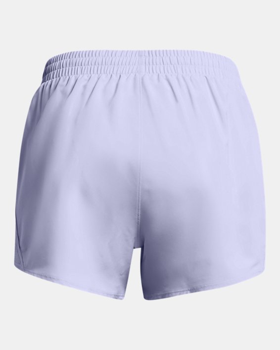 Women's UA Fly-By 3" Shorts in Purple image number 5